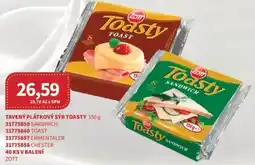 Kubík potraviny Tavený plátkový sýr toasty nabídka