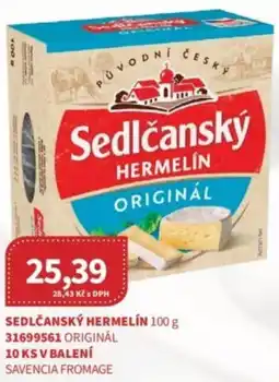 Kubík potraviny Sedlčanský hermelín nabídka