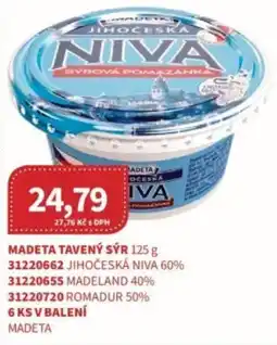 Kubík potraviny Madeta tavený sýr nabídka