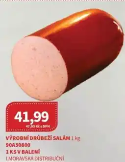 Kubík potraviny Výrobní drůbeží salám nabídka