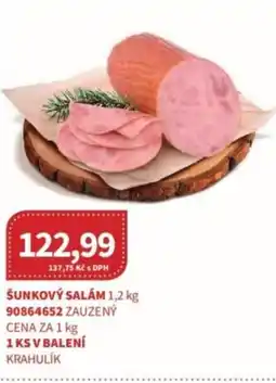 Kubík potraviny Šunkový salám nabídka