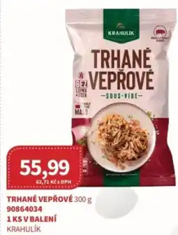 Kubík potraviny Trhané vepřové nabídka