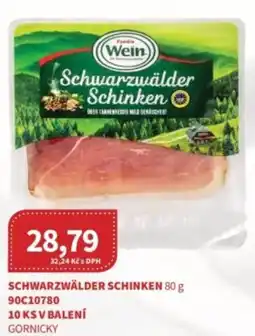 Kubík potraviny Schwarzwälder schinken nabídka