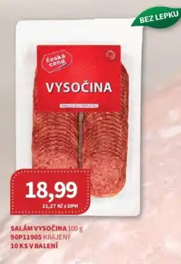 Kubík potraviny Salám vysočina nabídka