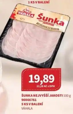 Kubík potraviny Šunka nejvyšší jakosti nabídka