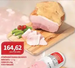 Kubík potraviny Výběrová šunka od kosti nabídka