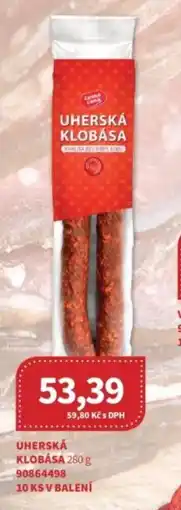 Kubík potraviny Uherská klobása nabídka