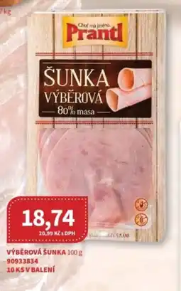 Kubík potraviny Výběrová šunka nabídka