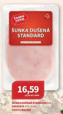 Kubík potraviny Šunka dušená standard nabídka