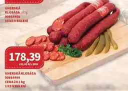 Kubík potraviny Uherská klobása nabídka