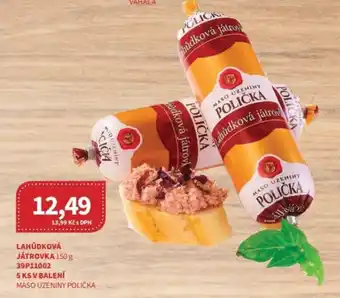 Kubík potraviny Lahůdková játrovka nabídka