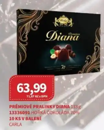 Kubík potraviny Prémiové pralinky diana nabídka