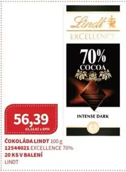 Kubík potraviny Čokoláda lindt nabídka