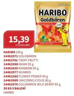 Kubík potraviny HARIBO nabídka