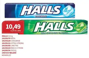 Kubík potraviny HALLS nabídka