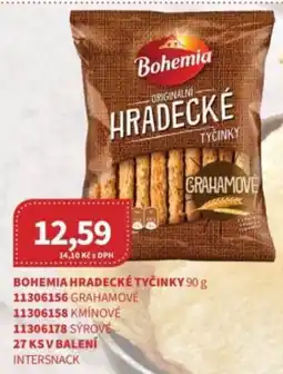 Kubík potraviny Bohemia hradecké tyčinky nabídka
