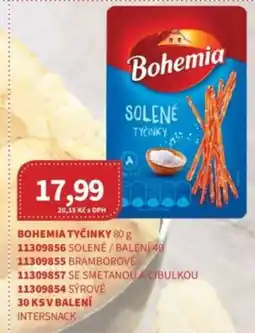Kubík potraviny Bohemia tyčinky nabídka