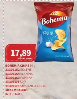 Kubík potraviny Bohemia chips nabídka