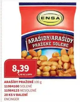 Kubík potraviny Arašídy pražené nabídka