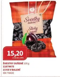 Kubík potraviny Švestky sušené nabídka