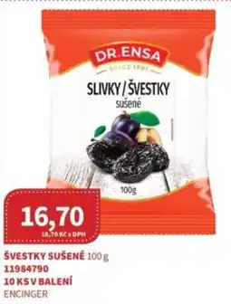 Kubík potraviny Švestky sušené nabídka