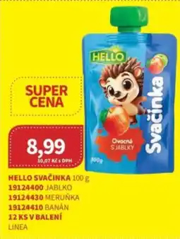 Kubík potraviny Hello svačinka nabídka