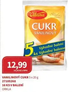 Kubík potraviny Vanilinový cukr nabídka