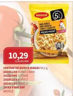 Kubík potraviny Instantní nudle maggi nabídka