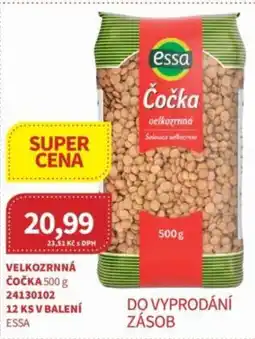 Kubík potraviny Velkozrnná čočka nabídka