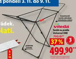 Lidl Sušák na prádlo Universal ONE nabídka