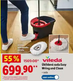 Lidl Úklidová sada Easy Wring and Clean nabídka