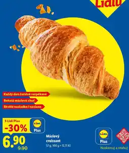 Lidl Máslový croissant, 57 g nabídka