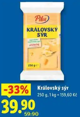 Lidl Královský sýr, 250 g nabídka