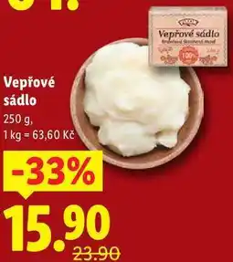 Lidl Vepřové sádlo, 250 g nabídka