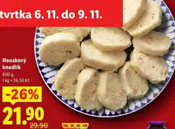 Lidl Houskový knedlík, 600 g nabídka