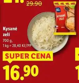 Lidl Kysané zelí, 700 g nabídka