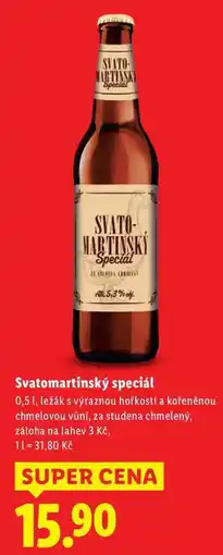 Lidl Svatomartinský speciál, 0,5 l nabídka