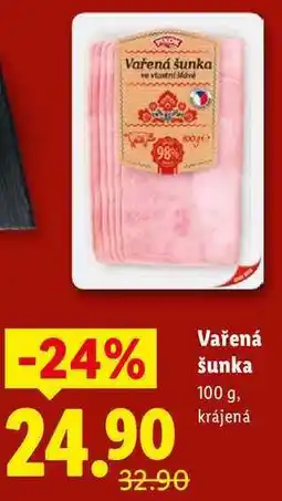 Lidl Vařená šunka, 100 g nabídka