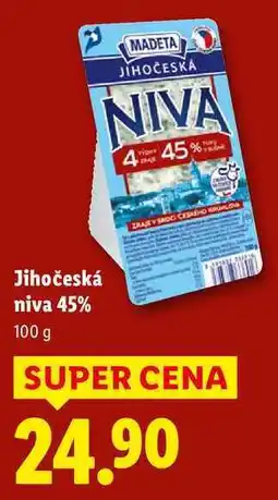 Lidl Jihočeská niva 45%, 100 g nabídka