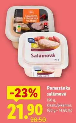 Lidl Pomazánka salámov, 150 g nabídka