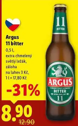 Lidl Argus 11 bitter, 0,5 l nabídka