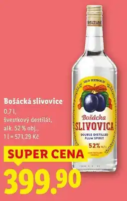 Lidl Bošácká slivovice, 0,7 l nabídka