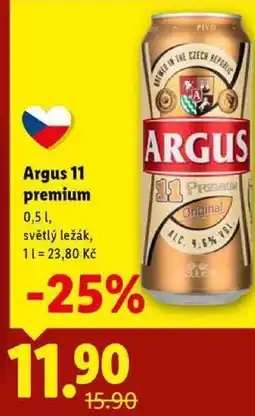 Lidl Argus 11 premium, 0,5 l nabídka