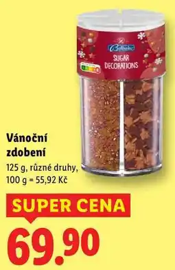 Lidl Vánoční zdobení, 125 g nabídka
