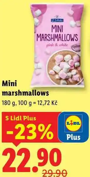 Lidl Mini marshmallows, 180 g nabídka