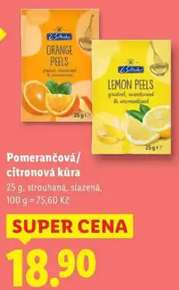 Lidl Pomerančová/citronová kůra, 25 g nabídka