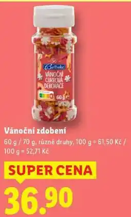 Lidl Vánoční zdobení, 60 g/70 g nabídka