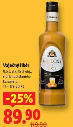 Lidl Vaječný likér, 0,5 l nabídka