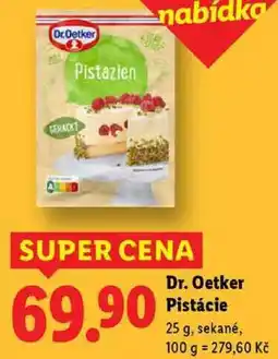Lidl Dr. Oetker Pistácie, 25 g nabídka