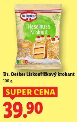 Lidl Dr. Oetker Lískooříškový krokant, 100 g nabídka